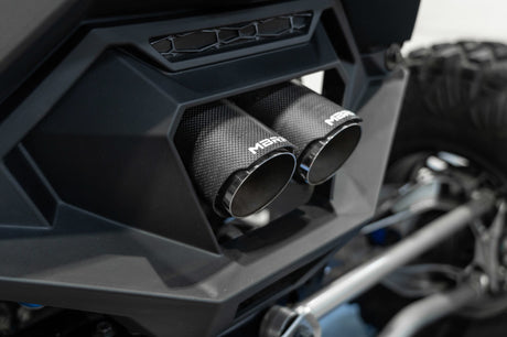 2022-2023 Polaris RZR Pro R Single Slip-on Dual Outlet Performance Series - View 3 | Dirty Garage