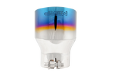 Universal Stainless Steel Dual Wall Tip 4".5" OD 3" Inlet 6.13" Length - View 3 | Dirty Garage