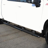 Westin 2019-2026 Chevy Silverado/Sierra 1500 Crew Cab Non LD PRO TRAXX 4 Oval Nerf Step Bars - Black - View 6 | Dirty Garage