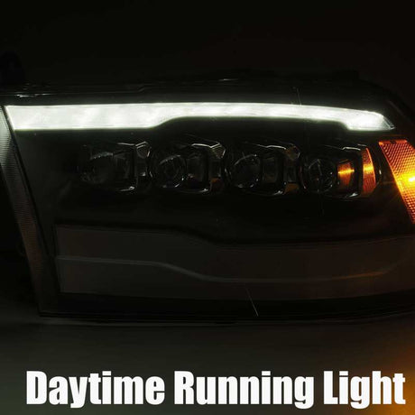 2009-2018 Charger Nova-Series LED Projector Chrome Headlights DRL - View 6 | Dirty Garage