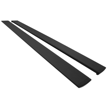 2019-2026 GM 1500/HD CC Pro-E Series Black Powered Running Boards - View 10 | Dirty Garage