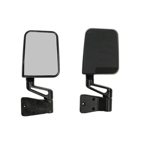 Rugged Ridge 87-02 Jeep YJ/TJ Black Door Mirror Kit - View 2 | Dirty Garage