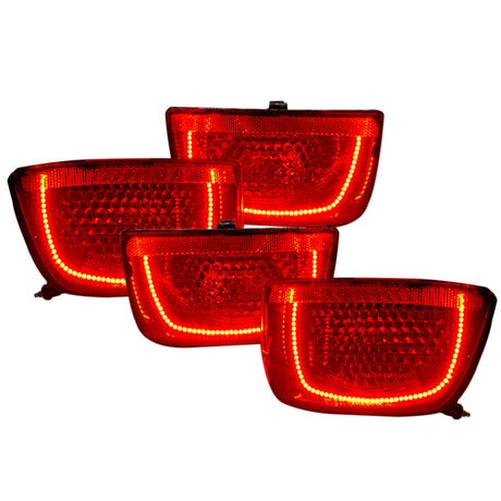 2010-2013 Camaro Afterburner 2.0 Tail Light Halo Kit Red - View 4 | Dirty Garage