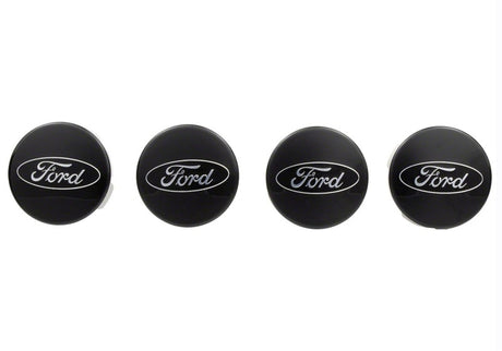 Universal Car Black and Chrome Wheel Cap - View 15 | Dirty Garage