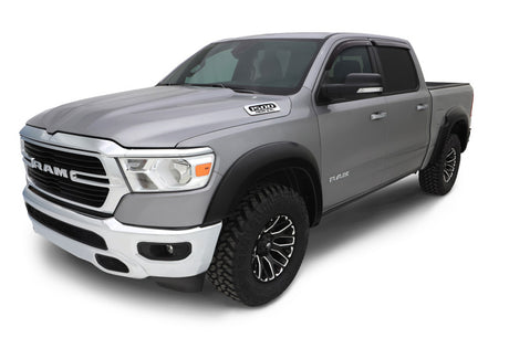 2019 Ram 1500 Crew Cab Ventvisor Front and Rear Window Deflectors Smoke 4-Piece - View 6 | Dirty Garage