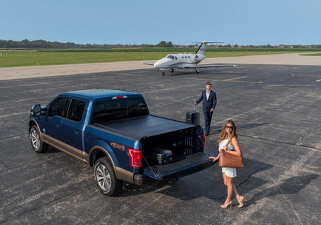 2017-2018 Superduty Long Bed PRO MX Retractable Tonneau Cover - View 8 | Dirty Garage
