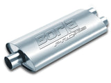 Borla Pro-XS 3in, 2-1/2in, 19in x 9-1/2in x 4in Oval Cen/Dual Turbo XL Muffler - View 4 | Dirty Garage