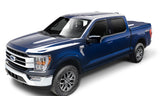 2015-2018 F-150 Supercrew Front and Rear Smoke Ventvisor In-Channel Window Deflectors 4-Piece - View 9 | Dirty Garage