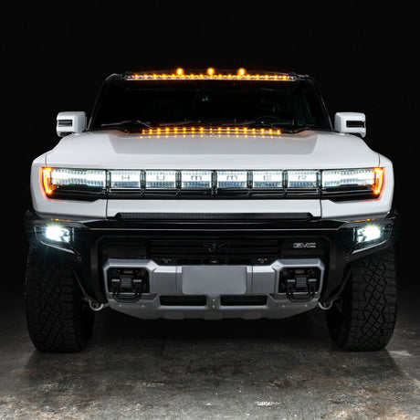 2022-2024 Hummer EV 5" Roof Mount Curved Light Bar w/ Brackets - View 10 | Dirty Garage