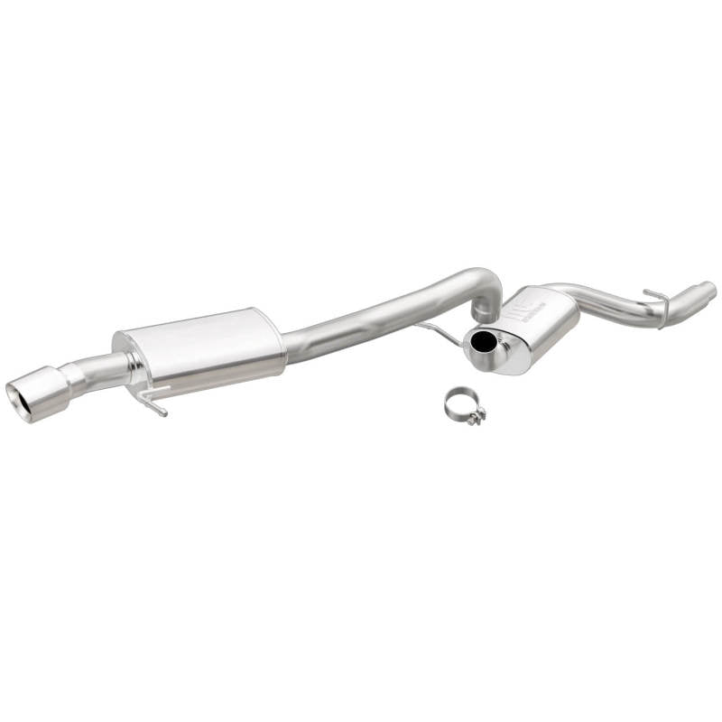 2015-2016 Passat 1.8L Stainless Steel 3in Single Rear Exhaust 4in Tip | Dirty Garage