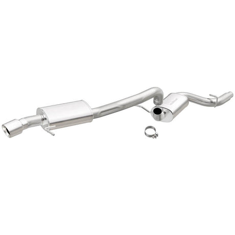 2015-2016 Passat 1.8L Stainless Steel 3in Single Rear Exhaust 4in Tip | Dirty Garage