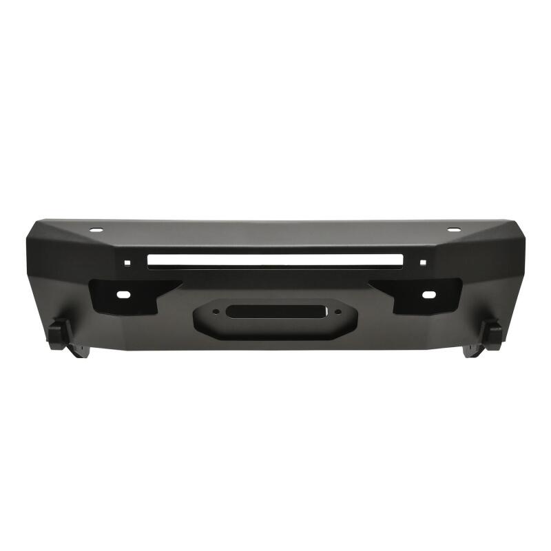 2014-2024 4Runner Pro-Series Winch Mount Black Front Bumper - View 2 | Dirty Garage