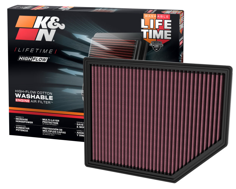2022-2023 Bronco Raptor 3.0L V6 Replacement Air Filter - View 4 | Dirty Garage