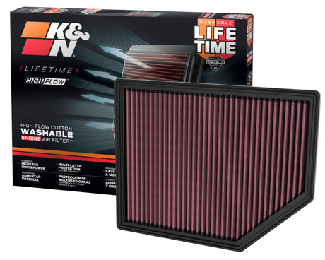 2022-2023 Bronco Raptor 3.0L V6 Replacement Air Filter - View 4 | Dirty Garage