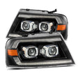 2004-2008 F-150 Pro-Series Projector Black Headlights | Dirty Garage