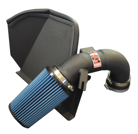 2016-2018 BMW 330i 2.0L Wrinkle Black Cold Air Intake - View 2 | Dirty Garage