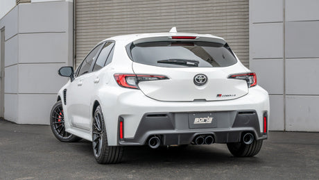 Borla 23-24 Toyota GR Corolla ATAK Cat Back System w/ Black Tips - View 3 | Dirty Garage
