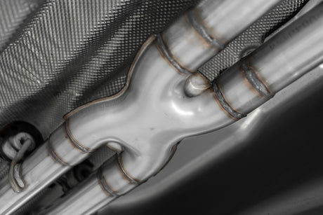 2020-2021 Explorer 3.0L Ecoboost 2.5" Dual Rear Exit w Quad Tips - View 3 | Dirty Garage