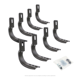 Go Rhino 19-20 Chevrolet Silverado 1500 Brackets for OE Xtreme Cab Length SideSteps - View 2 | Dirty Garage