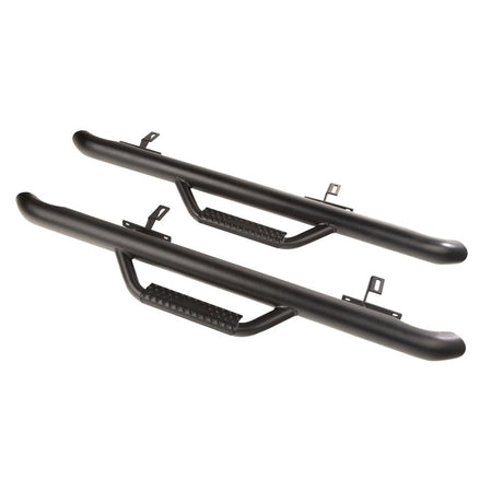 Rugged Ridge Spartan Nerf Bar Textured Black 18-20 Jeep Wrangler JL 2 Door - View 2 | Dirty Garage