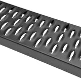 Universal 79" Black Grate Steps Running Boards - View 11 | Dirty Garage