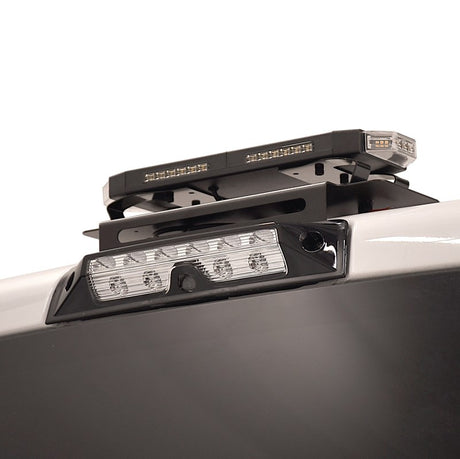 Universal 16" Hornet Series Amber LED Stealth Rooftop Strobe Bar - View 6 | Dirty Garage