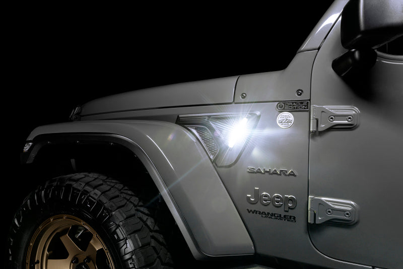 2018-2025 Wrangler JL Gladiator JT Sidetrack LED System - View 4 | Dirty Garage