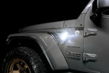 2018-2025 Wrangler JL Gladiator JT Sidetrack LED System - View 4 | Dirty Garage