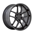 American Racing Bishop Matte Black w/ Gloss Black Lip Wheel (AR942) | Dirty Garage