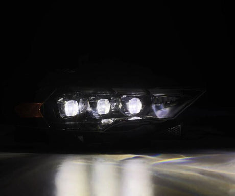 2018-2023 Mustang Nova-Series LED Projector Alpha-Black Headlights Sequential Signal Switch DRL - View 5 | Dirty Garage