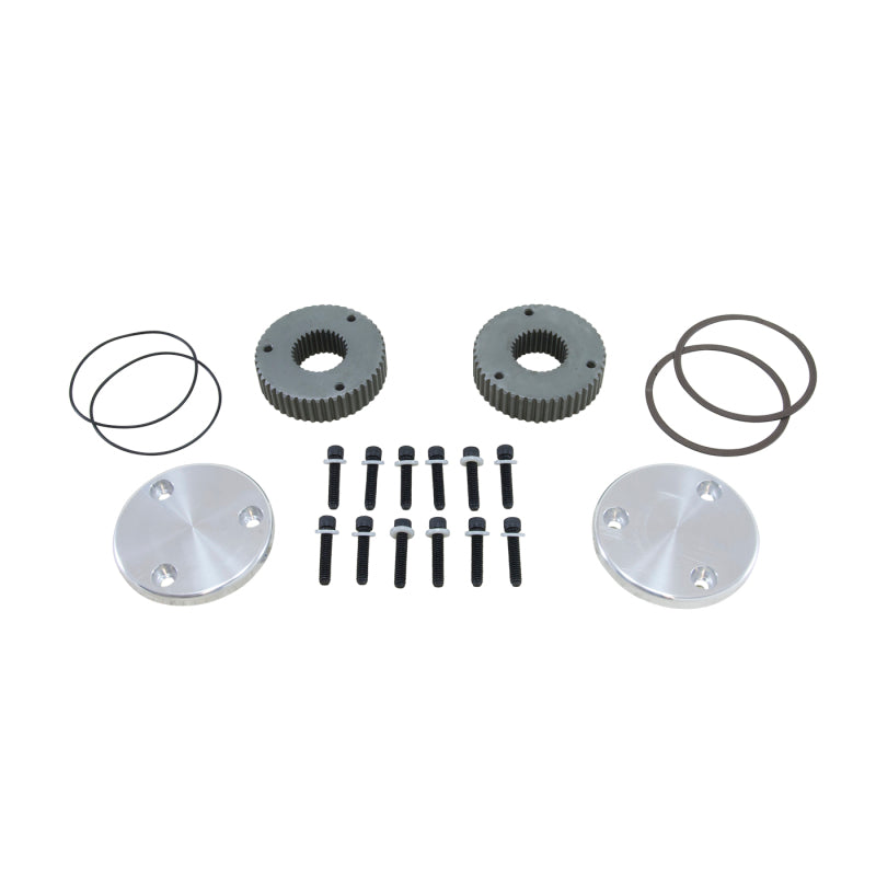 1971-2015 Dana 60 Hardcore Drive Flange Kit 30-Spl Outer Stubs w/ Engraved Caps - View 4 | Dirty Garage