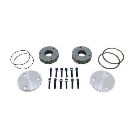 1971-2015 Dana 60 Hardcore Drive Flange Kit 30-Spl Outer Stubs w/ Engraved Caps - View 4 | Dirty Garage