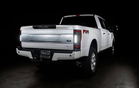 Oracle Lighting 17-22 Ford F-250/350 (Black Series) Flush Mount LED Tail Lights - View 17 | Dirty Garage