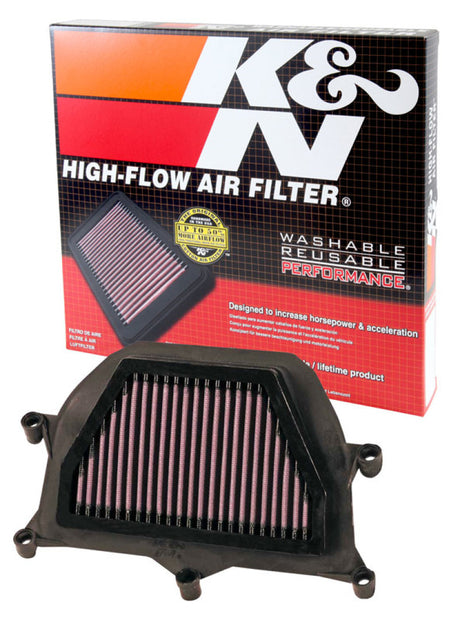 2006-2007 Yamaha YZF R6 599 Replacement Air Filter - View 6 | Dirty Garage