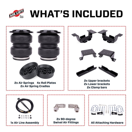 2024-2025 GM HD ZR2 LoadLifter 5000 Ultimate Air Spring Cradle - View 15 | Dirty Garage