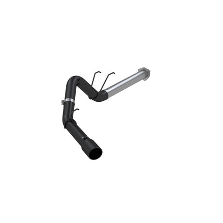 2017-2019 Superduty 6.7L 4" Filter Back Single Tip Black Coated Exhaust - View 4 | Dirty Garage