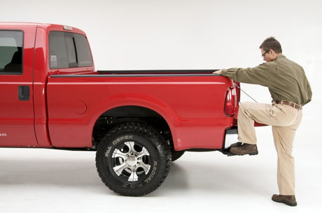 1999-2016 Super Duty BedStep Black Retractable Bumper Step - View 2 | Dirty Garage