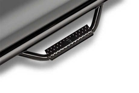 2016-2023 Tacoma Double Cab Gloss Black 2" Nerf Step - View 2 | Dirty Garage