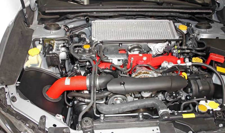 2015 WRX-STI 2.5L H4 Red Typhoon Short Ram Intake - View 5 | Dirty Garage