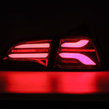 2017-2022 Model 3 Pro-Series LED Tail Lights Jet Black Sequential Signal - View 5 | Dirty Garage