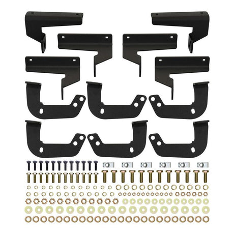 Westin 18-22 Jeep Wrangler JL Unlimited Outlaw Nerf Step Bars - Textured Black - View 13 | Dirty Garage