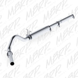 1999-2004 Superduty V10 Cat Back 4" Single Side P Series Exhaust - View 3 | Dirty Garage