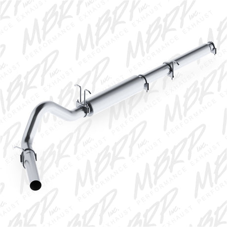 1999-2004 Superduty V10 Cat Back 4" Single Side P Series Exhaust - View 3 | Dirty Garage