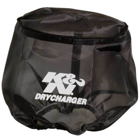 Universal Drycharger Round Tapered Black Filter Wrap - View 3 | Dirty Garage