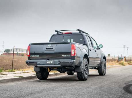 Borla 05-19 Nissan Frontier 4.0L V6 AT/MT Regular Cab S-type Exhaust (2wd/4wd) - Black Chrome Tip - View 3 | Dirty Garage