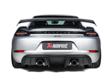 2020-2023 Porsche Cayman GT4 Tail Pipe Set Black Coated Titanium - View 3 | Dirty Garage