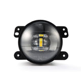 Universal DoubleTap Dual Color LED Projector Fog Lights White Amber - View 2 | Dirty Garage