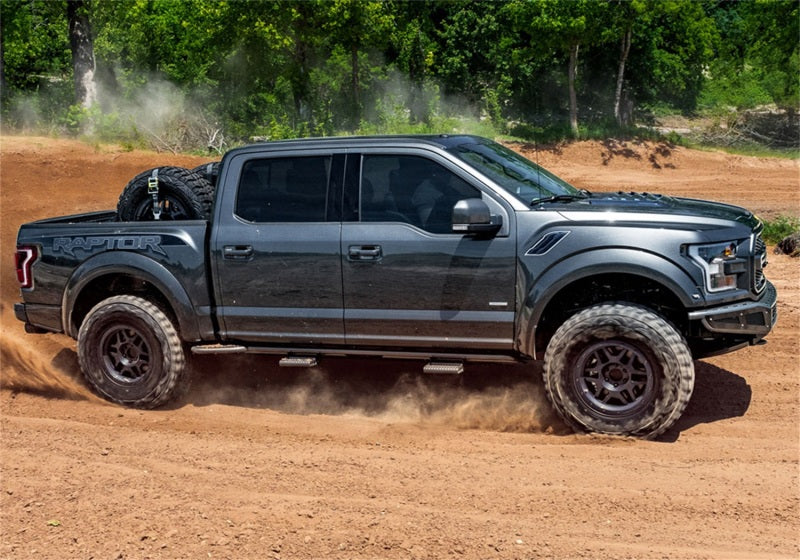 2016-2023 Tacoma Double Cab 1.75" Black RKR Series Rails - View 6 | Dirty Garage