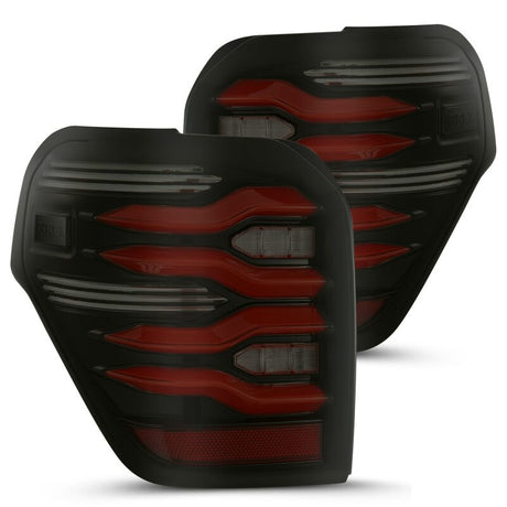 2010-2023 4Runner Luxx-Series LED Tail Lights Black Red | Dirty Garage