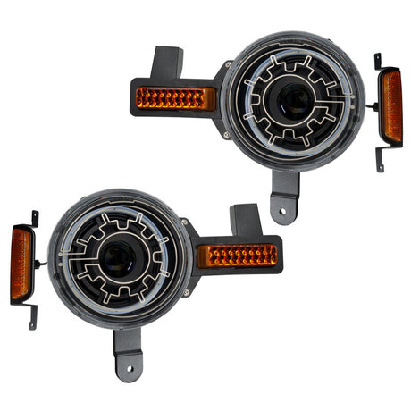 Oracle 2021+ Ford Bronco Oculus Bi-LED Projector Headlights w/ Heated Lenses - View 15 | Dirty Garage